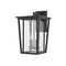 Z-Lite Seoul 2 Light Outdoor Wall Sconce, Oil Rubbed Bronze & Clear 571B-ORB - alternate 3